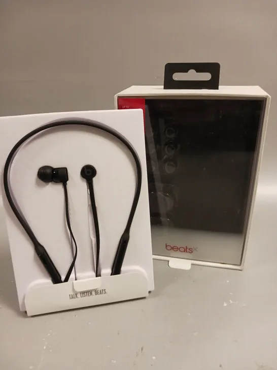 BOXED BEATS X WIRELESS BLUETOOTH HEADPHONES - BLACK