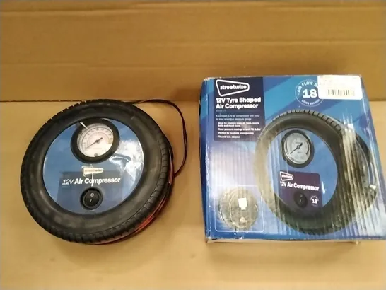 STREETWISE 12V TYRE SHAPED AIR COMPRESSOR