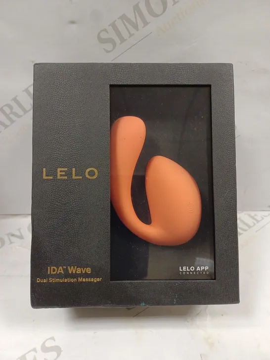 BOXED LELO IDA WAVE DUAL STIMULATION MASSAGER 