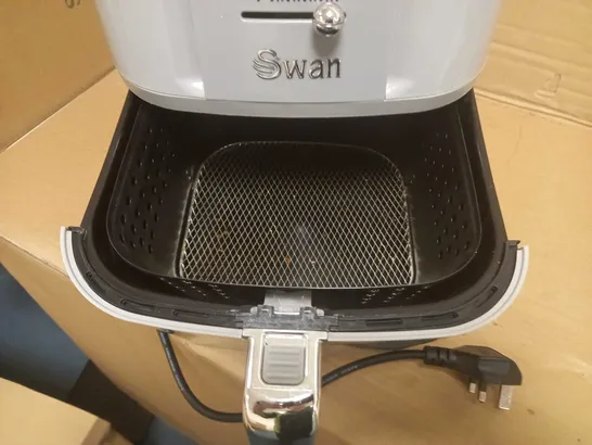 SWAN RETRO AIR FRYER GREY