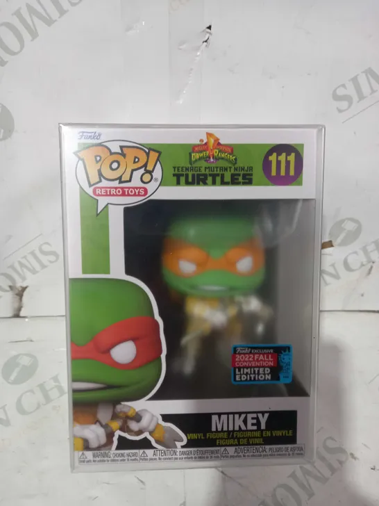 FUNKO POP RETRO TOYS POWER RANGERS TEENAGE MUTANT NINJA TURTLES 111 - MIKEY VINYL FIGURE