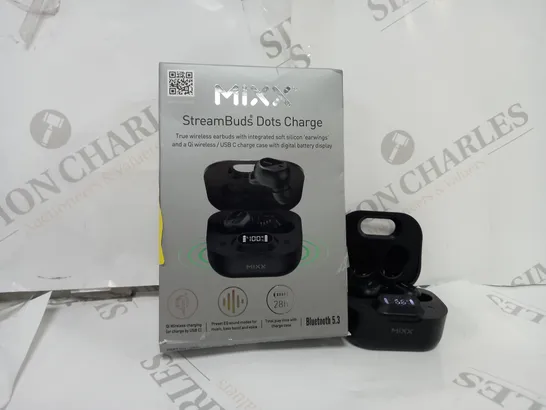 BOXED MIXX STREAMBUDS DOTS IN BLACK