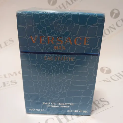 BOXED AND SEALED VERSACE MAN EAU FRAICHE EAU DE TOILETTE 100ML