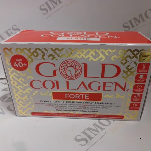 GOLD COLLAGEN FORTE 40+ GOLD COLLAGEN EXTRA STRENGTH 10 DAY PROGRAMME 10 X 50ML