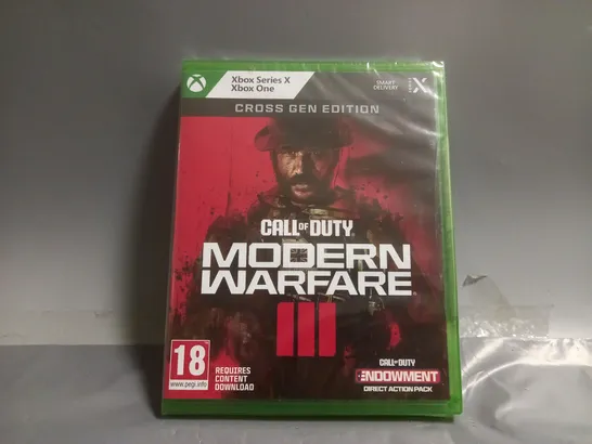 SEALED CALL OF DUTY MODERN WARFARE III (XBOX SERIES X)