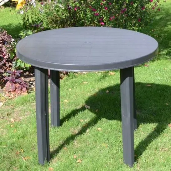 BOXED REVELLO ROUND GARDEN TABLE