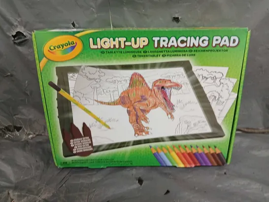 BOXED CRAYOLA DINOSAUR LIGHT-UP TRACING PAD RRP £26.99