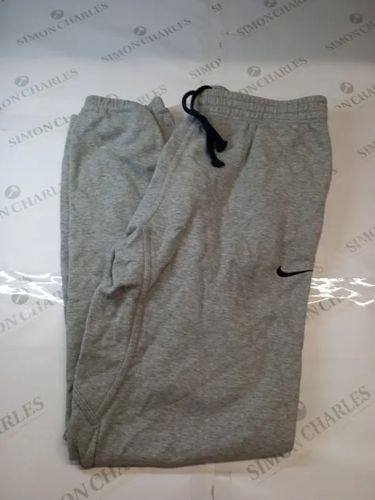 NIKE LOOSE FIT JOGGERS IN GREY HEATHER SIZE LARGE 