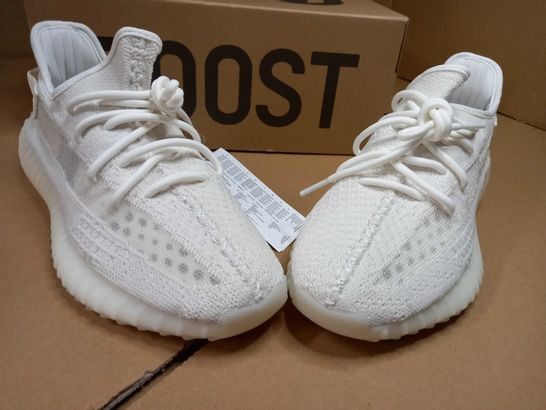 BOXED PAIR OF ADIDAS YZY 350 V2  - SIZE 8.5