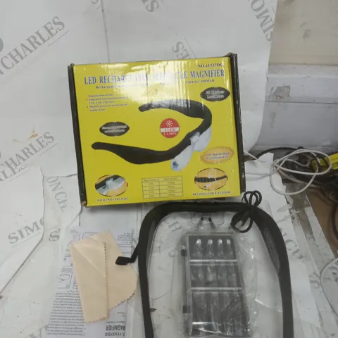 LED RECHARGEABLE SPECTACLE MAGNIFIER