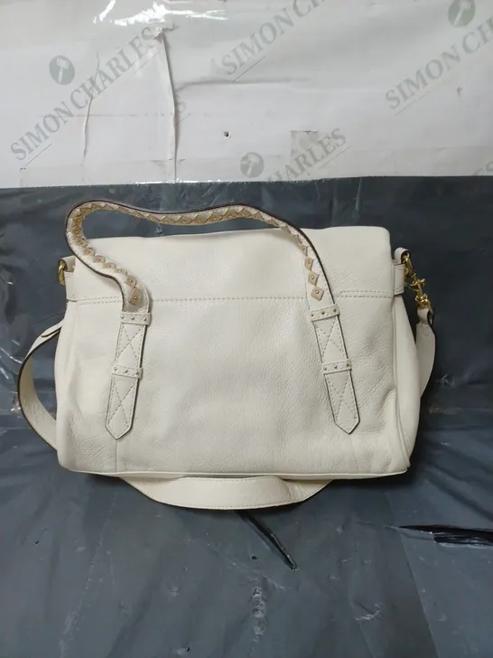 AIMEE KESTENBERG LEATHER HANDBAG CREAM