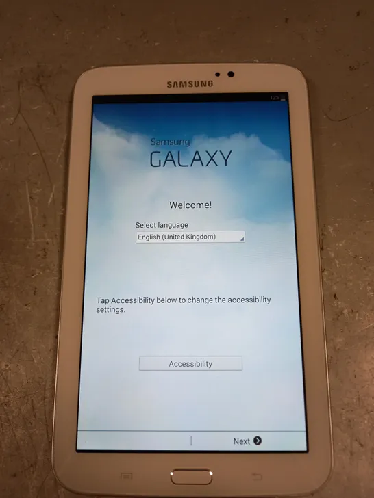 SAMSUNG GALAXY TAB 3 TABLET