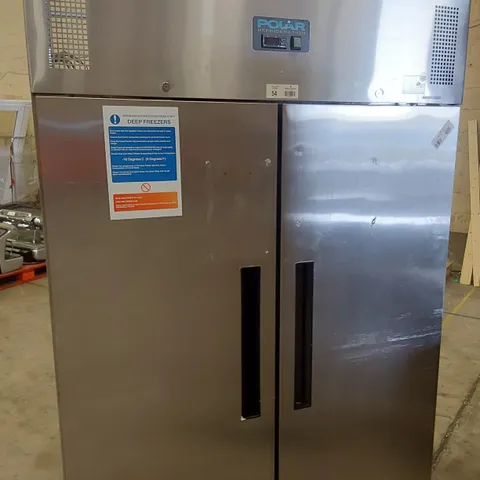 POLAR COMMERCIAL DOUBLE DOOR TALL FRIDGE Model G595