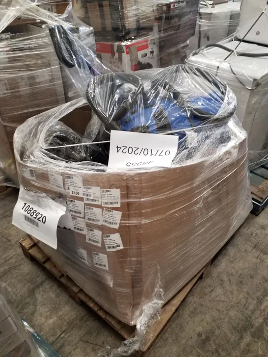 PALLET OF APPROXIMATELY 23 UNPROCESSED RAW RETURN HOUSEHOLD AND ELECTRICAL GOODS TO INCLUDE;