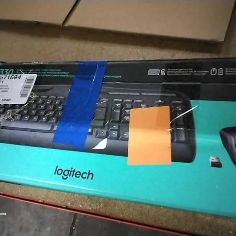 LOGITECH MK330 WIRELESS COMBO WITH MEDIA SHORTCUTS 