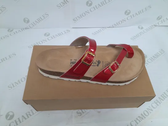 BONOVA GERMAN INNOVATION SANDLES RED SIZE 40 