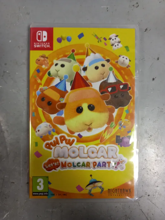 SEALED PUL PUL MOLCAR FOR NINTENDO SWITCH 