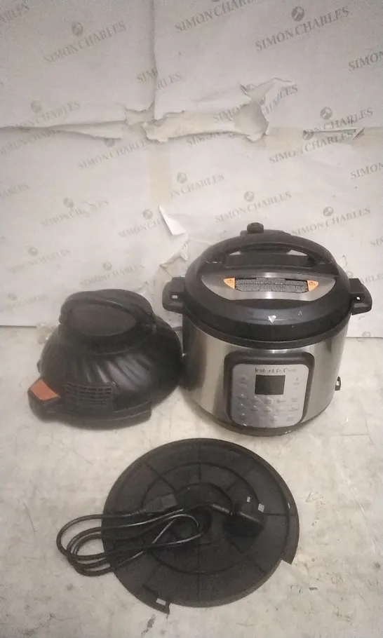 BOXED INSTANT POT DUO CRISP AND AIR FRYER 