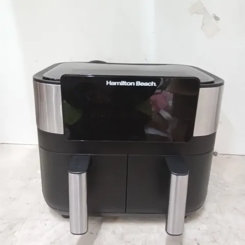 (FAULTY) BOXED HAMILTON BEACH HEALTHY COOK DUAL AIR FRYER