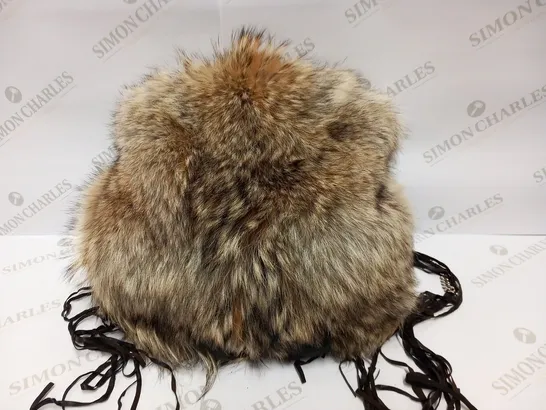 CHRISTIAN LOUBOUTIN FUR EFFECT HAND BAG