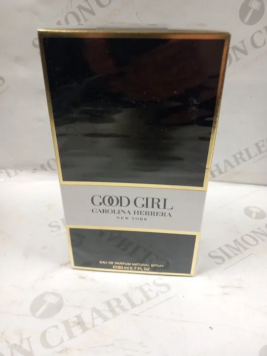 BOXED AND SEALED CAROLINA HERRERA GOOD GIRL EAU DE PARFUM 80ML