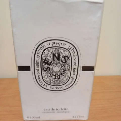 BOXED AND SEALED DIPTYQUE SENS EAU DES PARIS 5E EAU DE TOILETTE 100ML