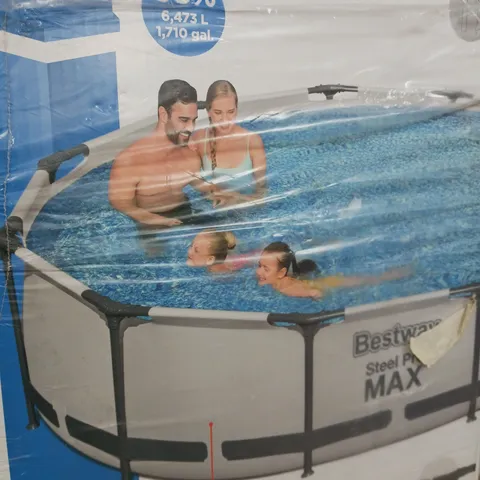 BOXED BESTWAY 12FT PRO MAX POOL WITH PUMP // COLLECTION ONLY