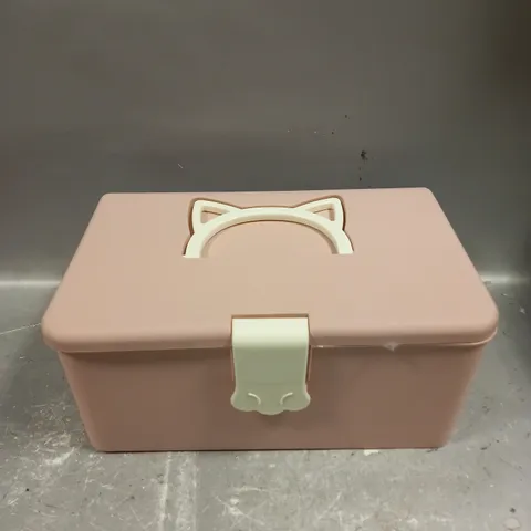 UV GEL NAIL KIT IN PINK CAT CARRIER