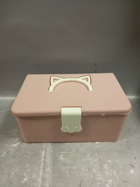 UV GEL NAIL KIT IN PINK CAT CARRIER