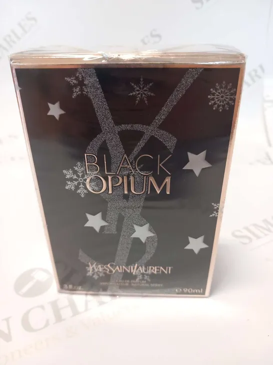 BOXED SEALED YVES SAINT LAURENT BLACK OPIUM EAU DE PARFUM 90ML