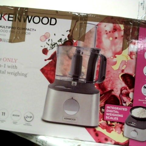 BOXED KENWOOD MULTIPRO COMPACT FOOD PROCESSOR FDM31