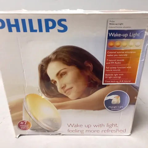 BOXED PHILIPS WAKE-UP LIGHT