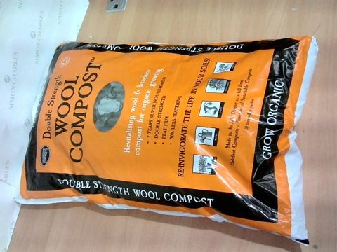 DOUBLE STRENGTH WOOL COMPOST 30L