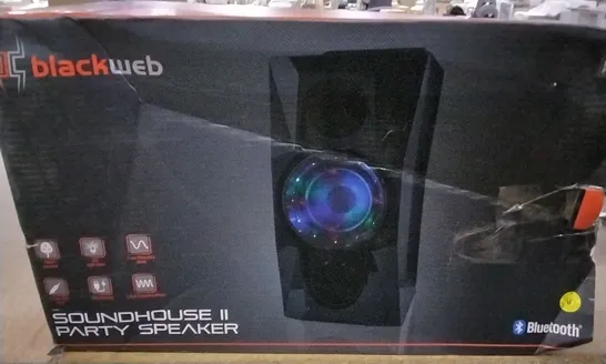 BLACKWEB SOUNDHOUSE II PARTY SPEAKER 