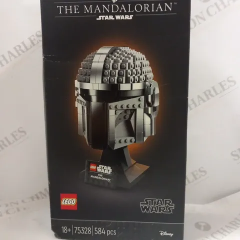 BOXED LEGO 75328 THE MANDALORIAN STAR WARS HELMET