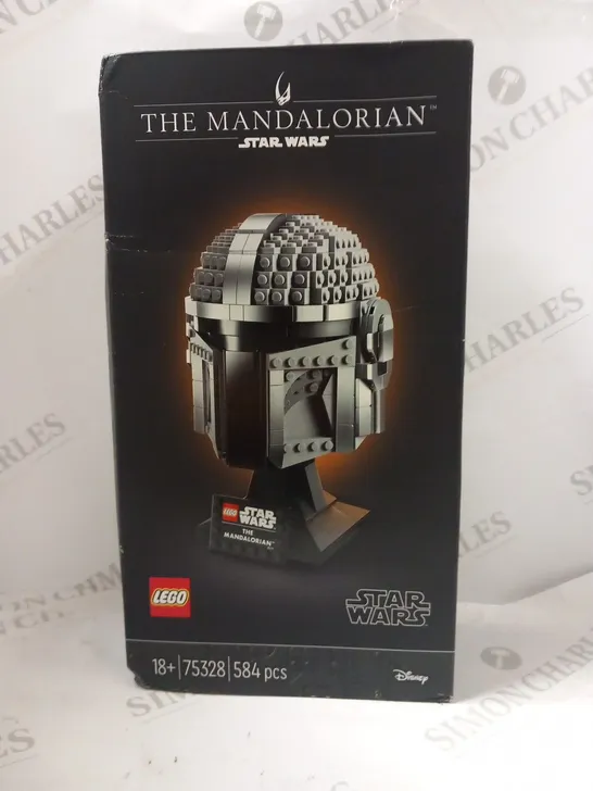 BOXED LEGO 75328 THE MANDALORIAN STAR WARS HELMET