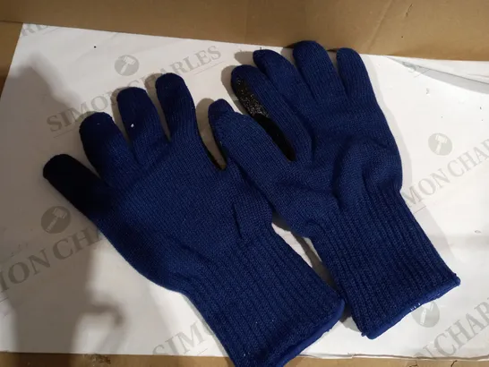 LARGE BLUE COOKS ESSENTIALS GLOVES WITH GRIP