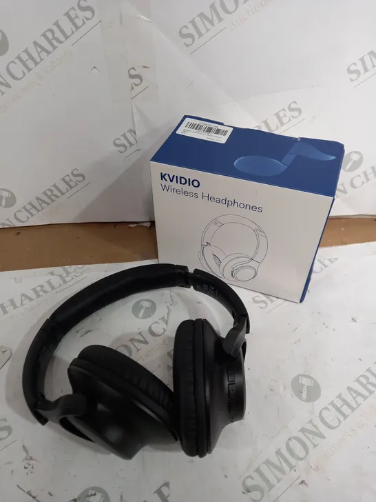 BOXED KVIDIO WIRELESS OVERHEAD EARPHONES 