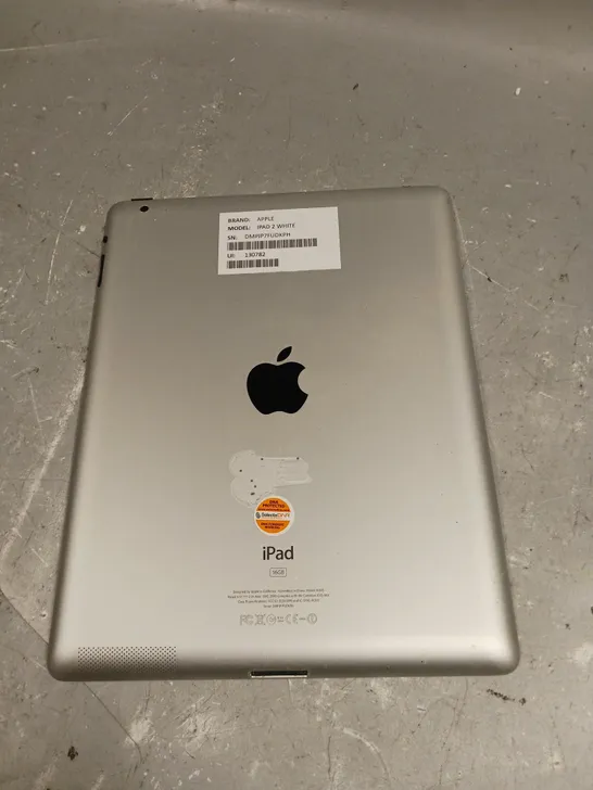 APPLE IPAD 2 WHITE - MODEL A1395