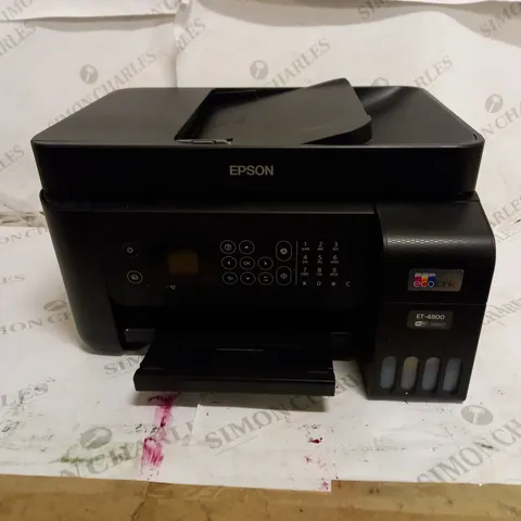 EPSON ECOTANK ET-4800 PRINT/SCAN/COPY WI-FI INK TANK PRINTER