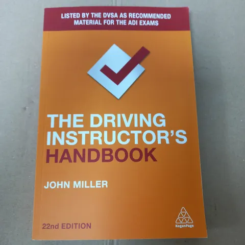 JOHN MILLER THE DRIVING INSTRUCTORS HANDBOOK