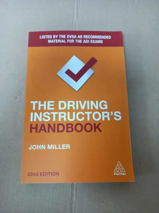 JOHN MILLER THE DRIVING INSTRUCTORS HANDBOOK