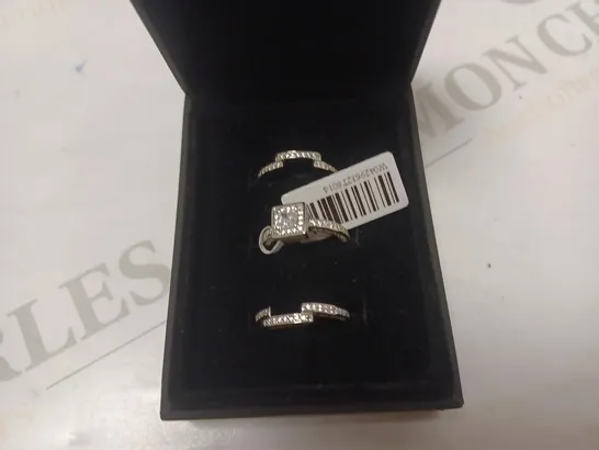 JOANCEE BOXSET OF 3 SPARKLE EFFECT RINGS