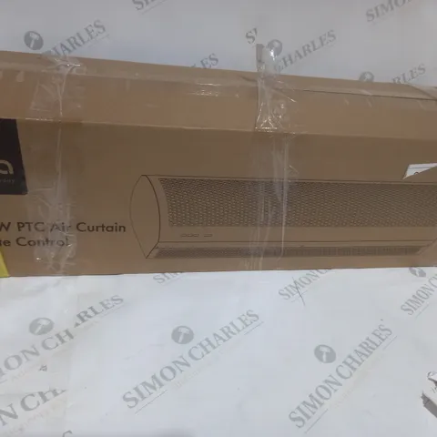 BOXED DEVOLA 4K W PTC AIR CURTAIN WITH REMOTE CONTROL   - COLLECTION ONLY