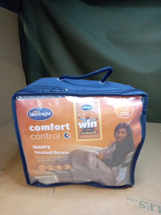 SILENTNIGHT COMFORT CONTROL LUXURY HEATED THROW