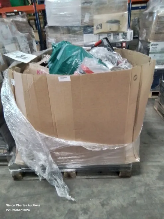 PALLET OF APPROXIMATELY 18 UNPROCESSED RAW RETURN HOUSEHOLD AND ELECTRICAL GOODS TO INCLUDE;