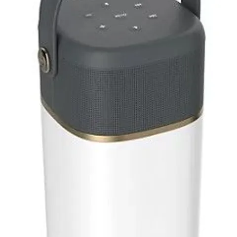 VQ HALO PORTABLE BLUETOOTH SPEAKER, POWERBANK & LANTERN LIGHT GREY