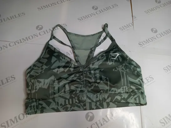 GYMSHARK SPORTS BRA SIZE M