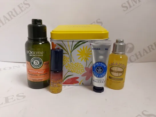 L`OCCITANE GIFT SET TO INCLUDE INTENSIVE REPAIR SHAMPOO, SHOWER OIL AND HAND CREAM