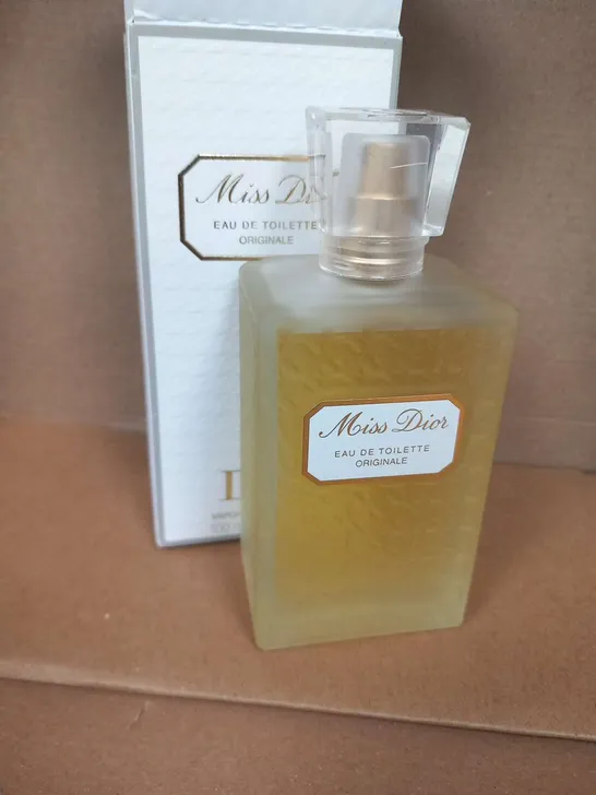 BOXED AND SEALED MISS DIOR EAU DE TOILETTE ORIGINALE DIOR 100ML